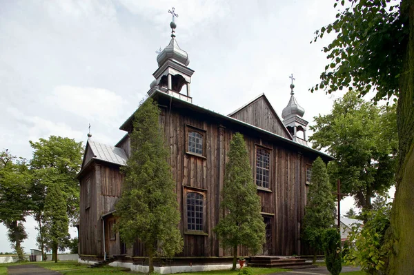 Wooden Church Mnichow Poland — 스톡 사진