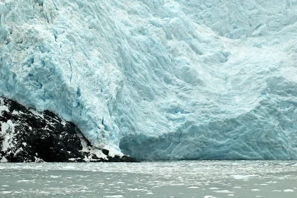 Lodowiec Holgate Harding Icefield Park Narodowy Kenai Fjords Alaska Usa — Zdjęcie stockowe