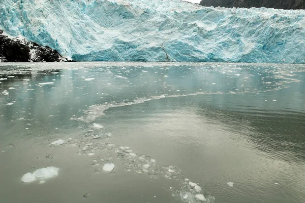 Lodowiec Holgate Harding Icefield Park Narodowy Kenai Fjords Alaska Usa — Zdjęcie stockowe