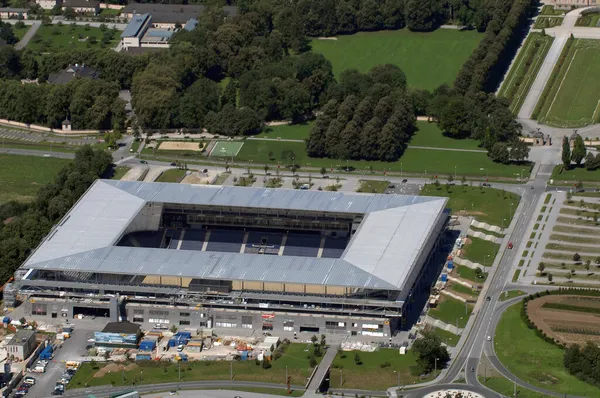 Vista Aérea Stadion Wals Siezenheim Salzburgo Áustria — Fotografia de Stock