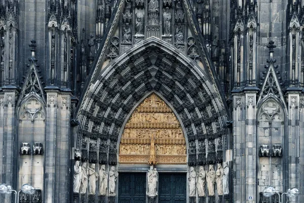 Main Portal Cathedral Cologne — Stock Photo, Image