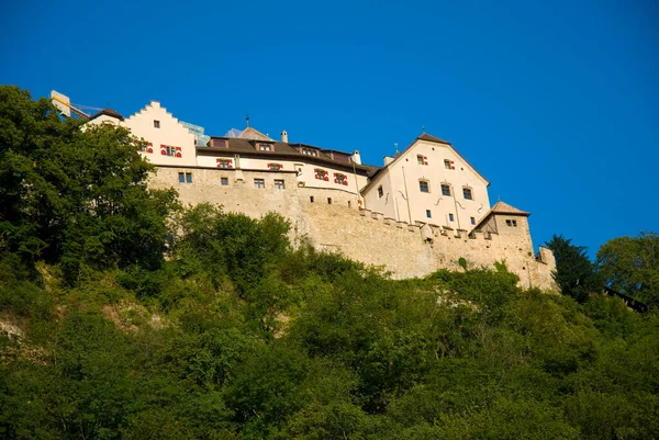 Castelo Liechtenstein Vaduz Liechtenstein — Fotografia de Stock