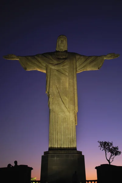 Cristo Redentor Río Janeiro Brasil — Foto de Stock