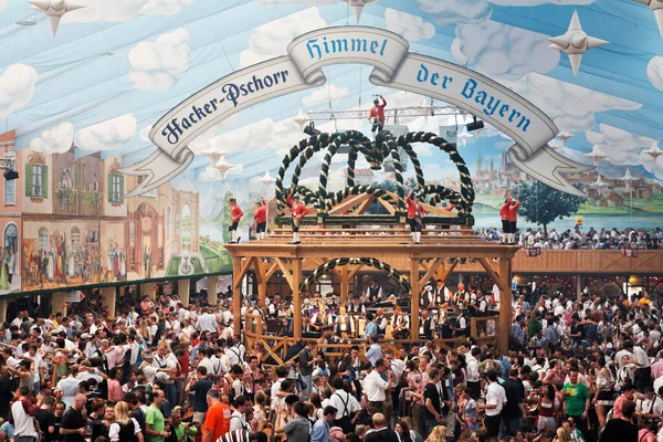 Oktoberfest Munich Beer Festival Baviera Germania — Foto Stock