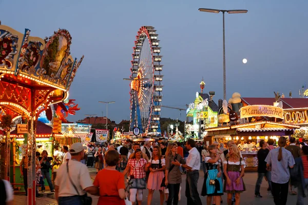Oktoberfest Monachium Bawaria Niemcy — Zdjęcie stockowe