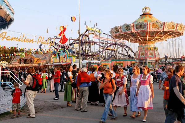 Oktoberfest Münchens Ölfestival Bayern Tyskland — Stockfoto