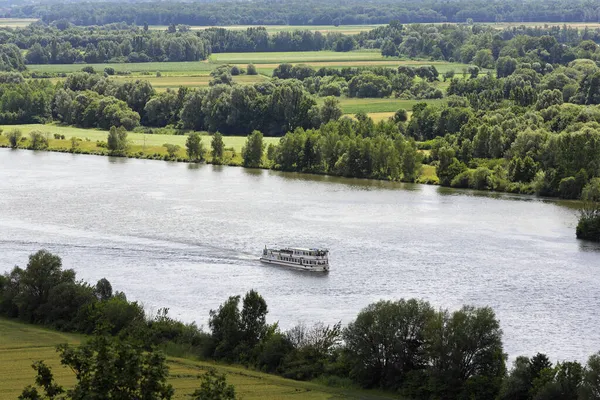 Danube River View Walhalla Upper Palatinate Bavaria Germany — Stock Photo, Image