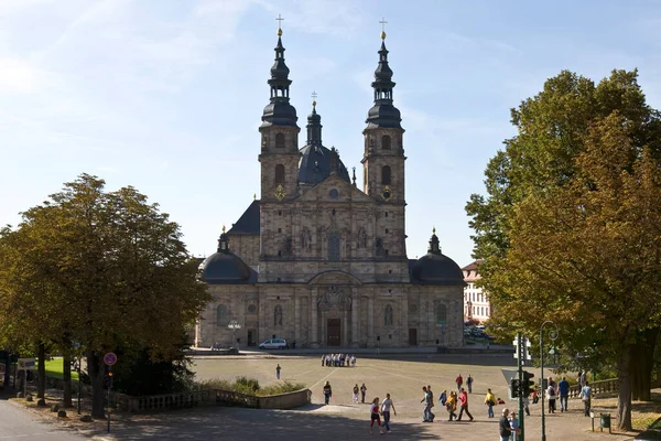 Καθεδρικός Ναός Fulda Fulda Έσση Γερμανία — Φωτογραφία Αρχείου