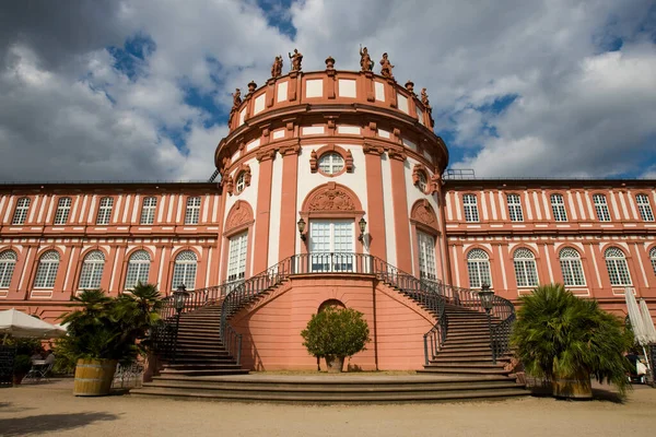 Schloss Biebrich Wiesbaden Hessen Tyskland — Stockfoto