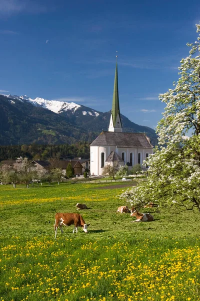 Poblíž Jenbachu Tyrolsko Rakousko — Stock fotografie