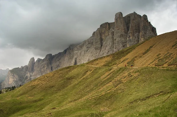 Masiv Sella Dolomity Dolomity Jižní Tyrolsko Itálie — Stock fotografie