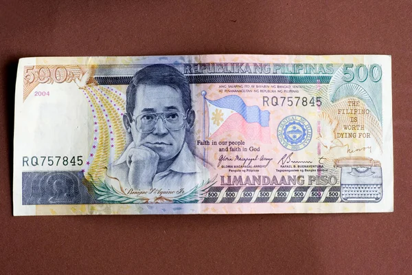 菲律宾的钞票 — 图库照片