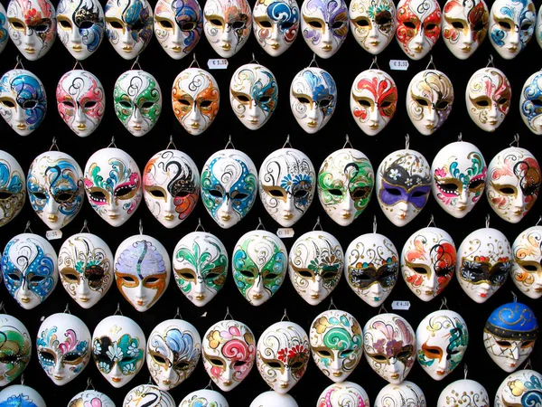 Masques Souvenir Venise Italie — Photo
