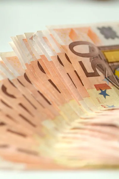 Hel Del Eurosedlar — Stockfoto