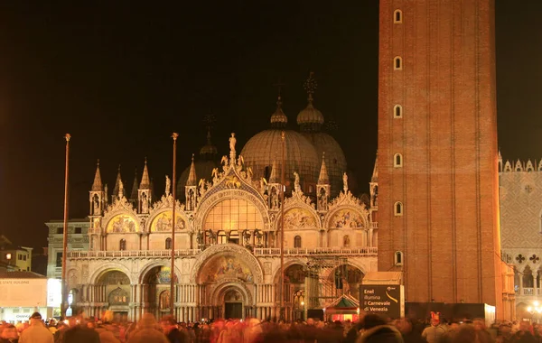 Basilica San Marco Velence Olaszország Velence Veneto Olaszország — Stock Fotó