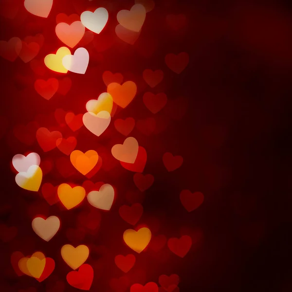 Red Heart Abstraktní Pozadí Srdcem Valentýnská Koncepce Láska Červené Srdce — Stock fotografie
