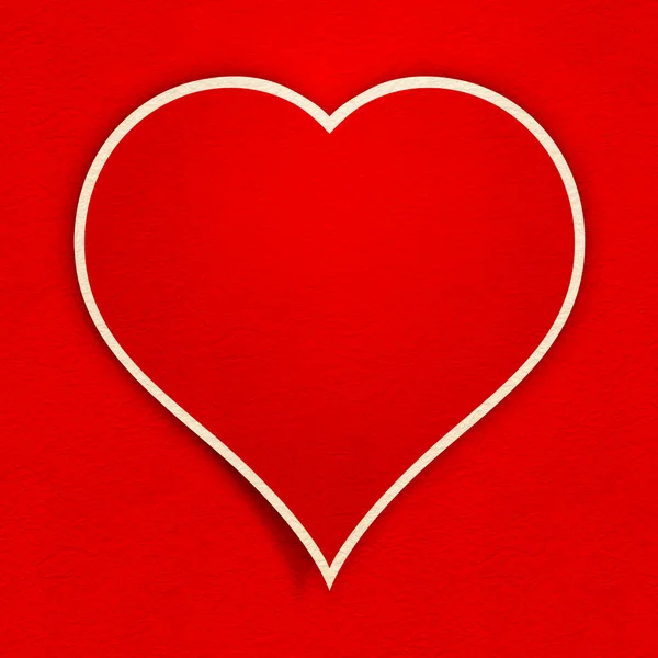 Corazón Rojo Antecedentes Abstractos Con Corazones Concepto Del Día San —  Fotos de Stock