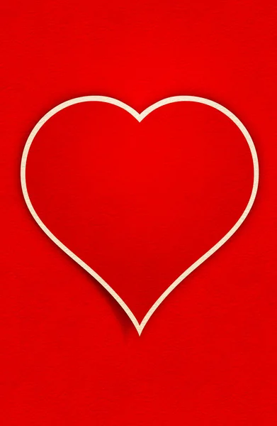 Vörös Szív Absztrakt Háttér Szívvel Valentin Napi Koncepció Szerelem Piros — Stock Fotó