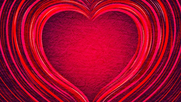 Celle Red Heart Abstract Background Hearts Valentine Day Concept Love — Photo
