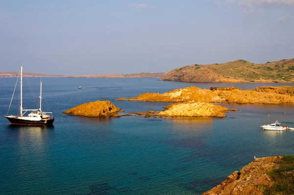 Playa de Cala Pregonda en Menorca, España — Foto de Stock