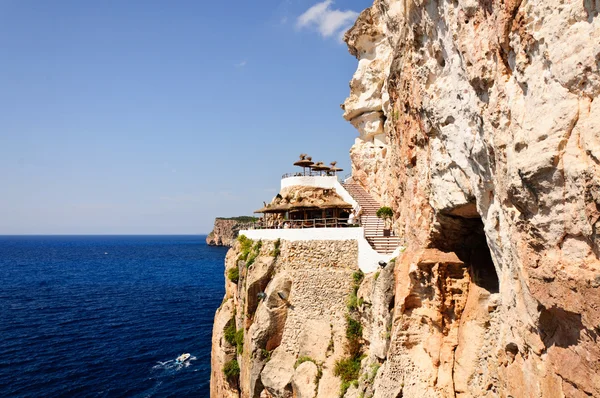 Cova d en Xoroi, cove in Cala en Porter, Minorca,Balearic island — Stock Photo, Image