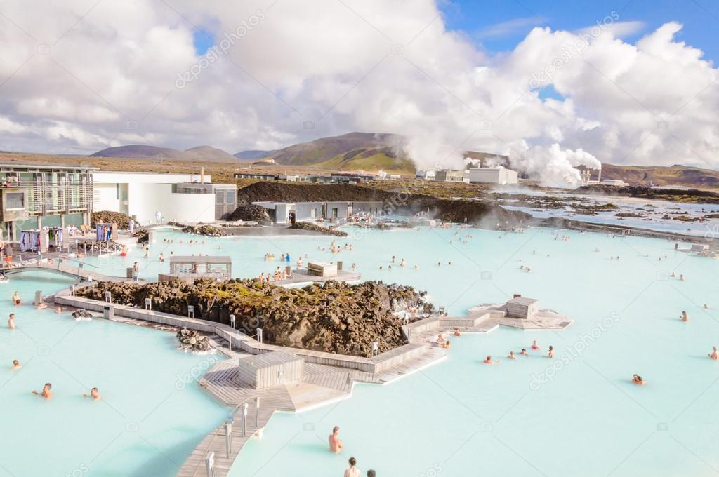 Blue Lagoon - famous Icelandic spa and Geothermal plant