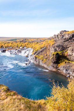 hraunfossar şelale, İzlanda