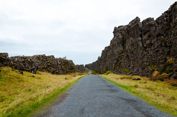 Thingvellir 国家公园冰岛 — 图库照片