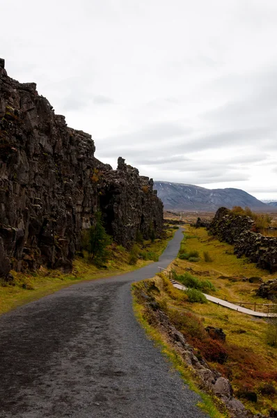 Thingvellir 国家公园冰岛 — 图库照片