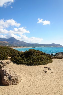 Falassarna, Girit, Avrupa'nın en iyi olarak verilen en güzel plajlarından