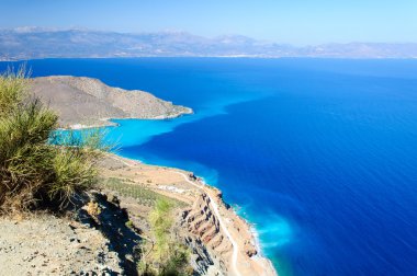 Girit Adası, Yunanistan dan muhteşem bir manzara