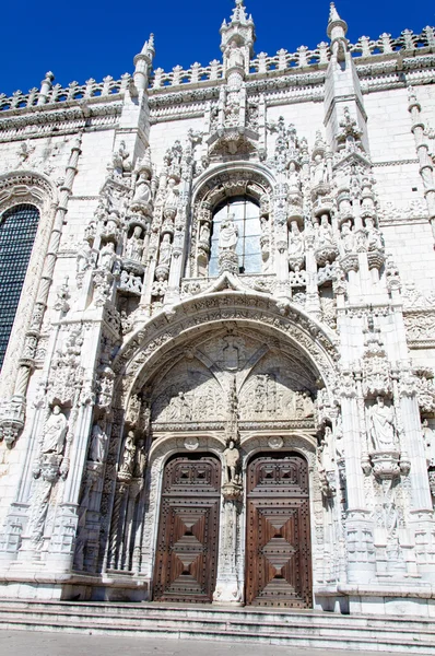 Hieronymiternas kloster i Belém district, Lissabon, portugal — Stockfoto