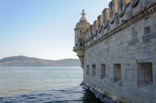 Belem tower (torre de Belém) i Lissabon, portugal — Stockfoto