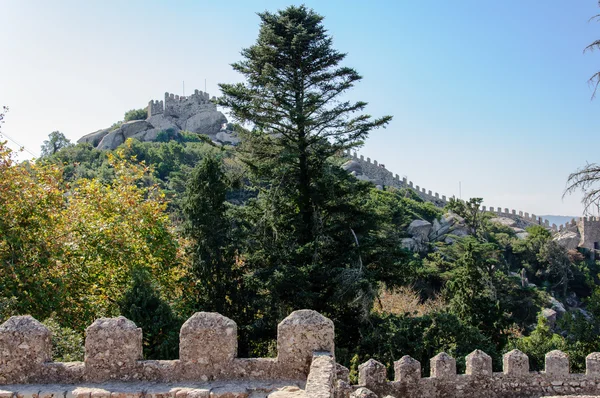 Castle of the Moors in Sintra, Portugal — Stock Photo, Image