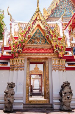WAT pho, Tapınağı yatan Buda Bangkok, Tayland