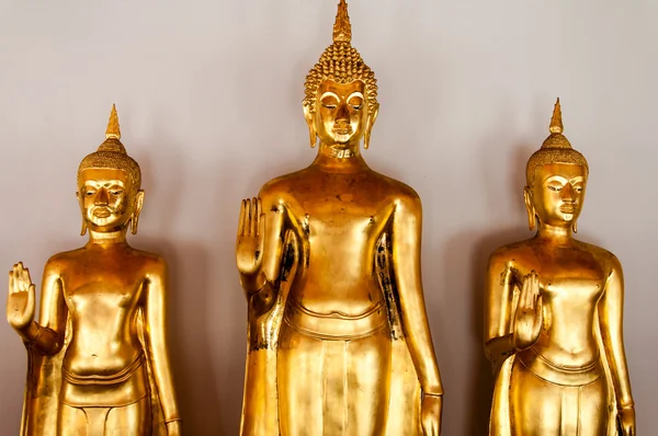 Wat pho, chrám ležícího Buddhy v Bangkoku, Thajsko — Stock fotografie