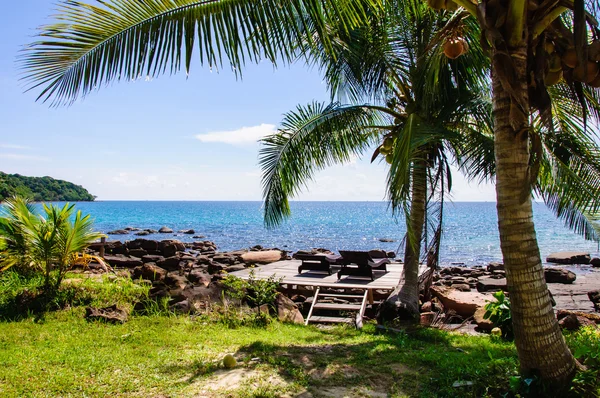 Beau paysage tropical sur l'île de Koh Kood, Thaïlande — Photo