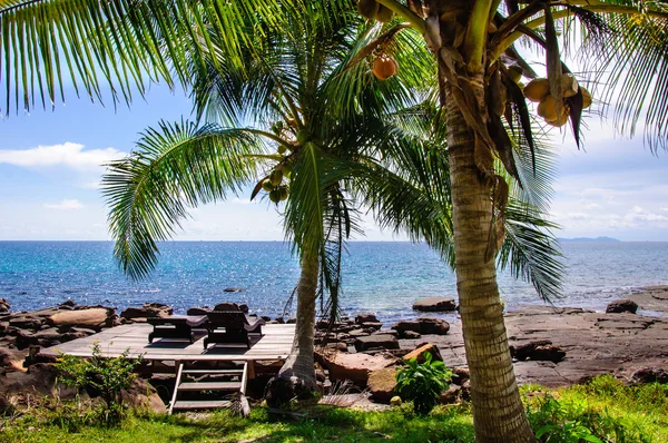 Beau paysage tropical sur l'île de Koh Kood, Thaïlande — Photo