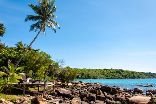 Beau paysage tropical sur l'île de Koh Kood, Thaïlande — Photo