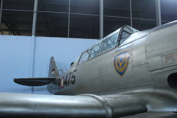 Indonesian Air Force Aircraft Display Museum Retired Airplane — ストック写真