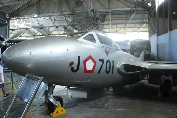 Aviones Fuerza Aérea Indonesia Exhibición Museo Avión Retirado —  Fotos de Stock