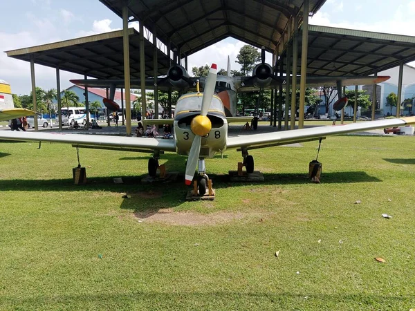 Aeronaves Militares Força Aérea Indonésia Retiradas Expostas Museu Aeroespacial Yogyakarta — Fotografia de Stock