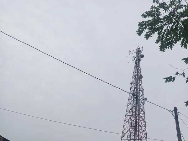 Base Transceiver Station Abbreviated Bts Telecommunications Infrastructure Facilitates Wireless Communication — Stock Photo, Image