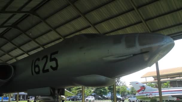 Yogyakarta Indonesië Juli 2022 Militaire Vliegtuigen Van Indonesische Luchtmacht Die — Stockvideo