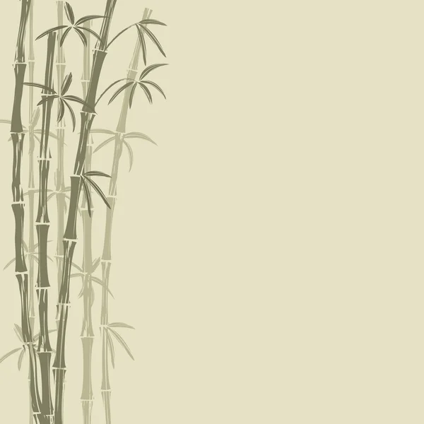Van bamboe Stockillustratie