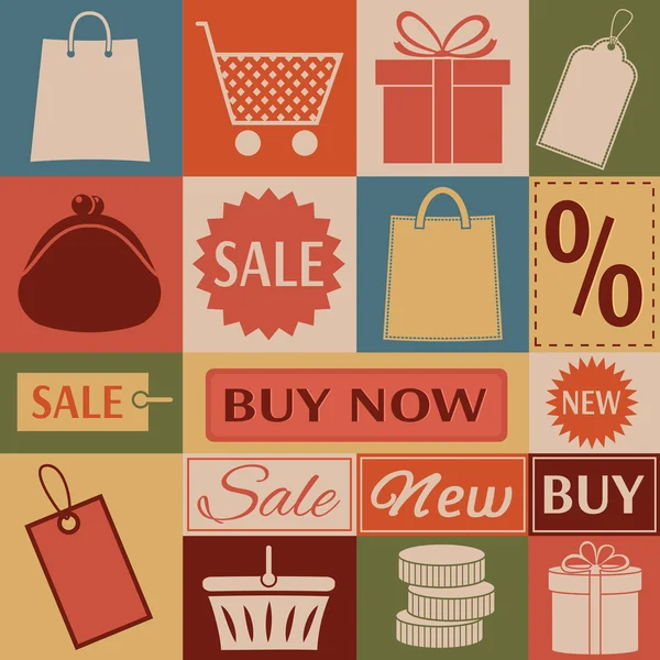 Compras. — Vector de stock