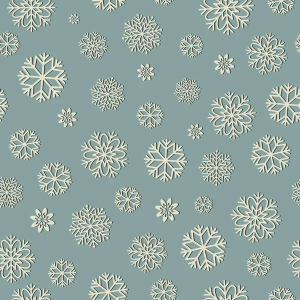 Copos de nieve — Vector de stock