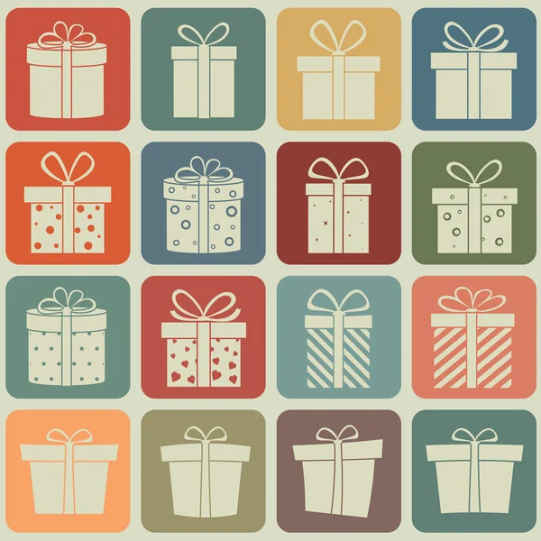 Gift boxes — Stock Vector