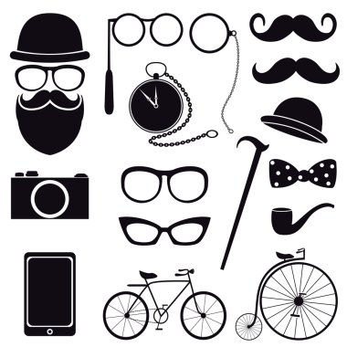 hipster simgeler