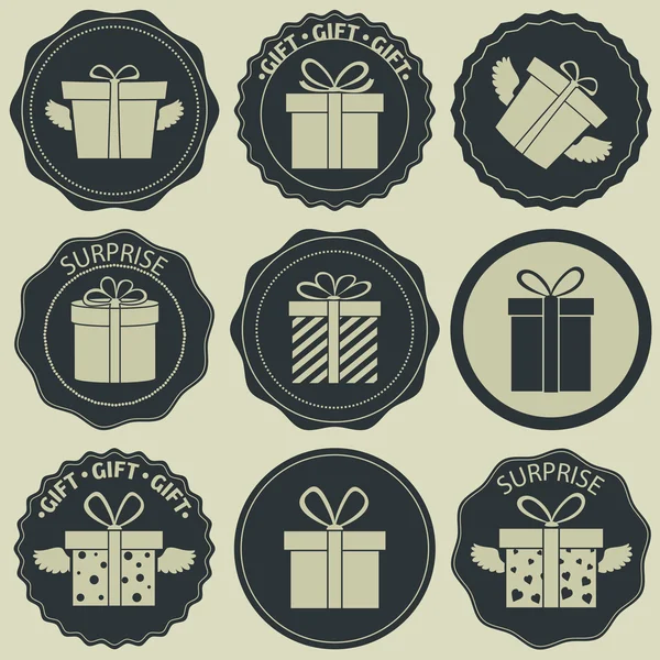 Gift boxes. — Stock Vector